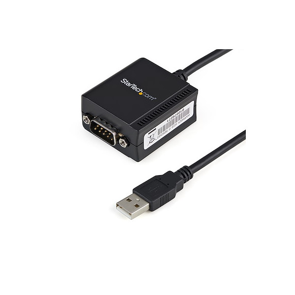 Cable 1,8M USB A Puerto Serie Serial Rs232 Db9 con Retencion del Puert (ICUSB2321F)