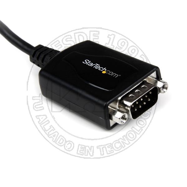 Cable Profesional de 0,3M USB A Puerto Serie Serial Rs232 Db9 con Rete (ICUSB2321X)