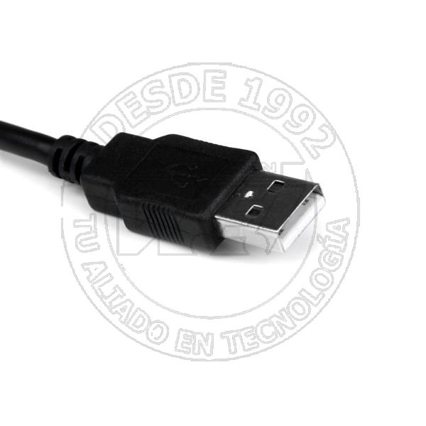 Cable Profesional de 0,3M USB A Puerto Serie Serial Rs232 Db9 con Rete (ICUSB2321X)