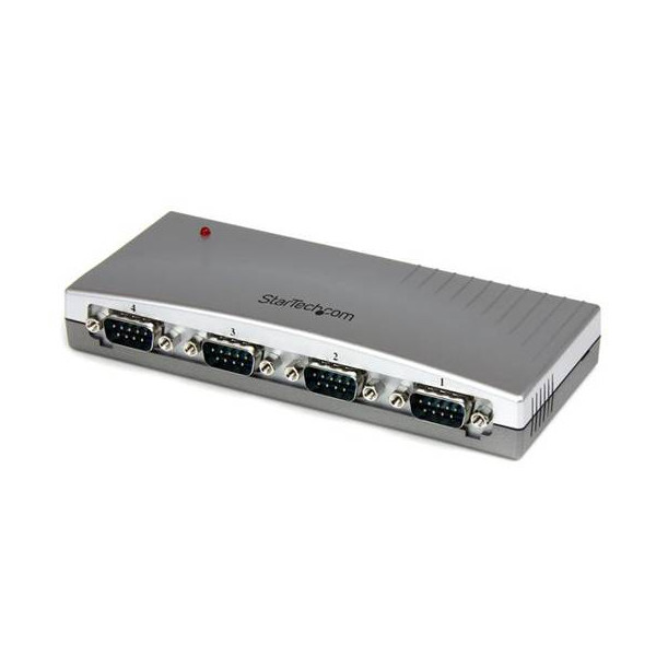 Hub Concentrador Usb A 4 Puertos Serie Rs232   Ladron Serie Db9   Adap (ICUSB2324)
