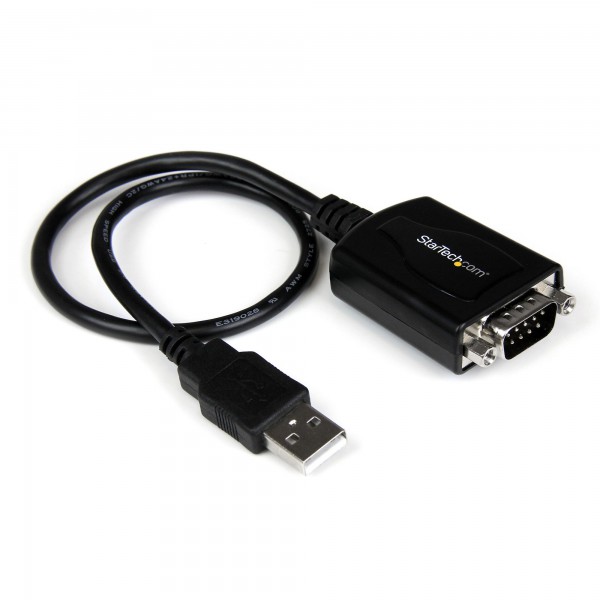 Cable 0,3M USB A Puerto Serie Serial Rs232 Db9 con Retencion del Puert