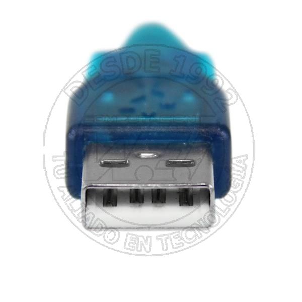 Cable Adaptador USB A Serie Rs232 de 1 Puerto Serial Db9  Macho A Mac (ICUSB232V2)