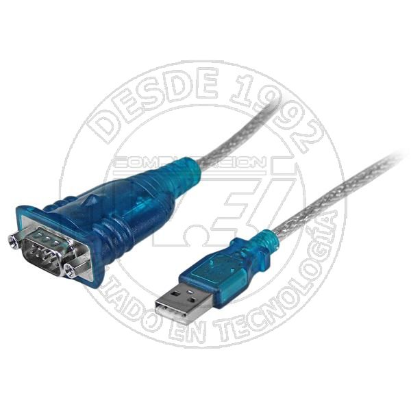 Cable Adaptador USB A Serie Rs232 de 1 Puerto Serial Db9  Macho A Mac