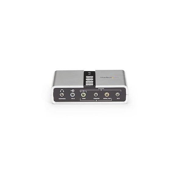 Tarjeta De Sonido 7, 1 Usb Externa Adaptador Conversor Puerto Spdif Aud