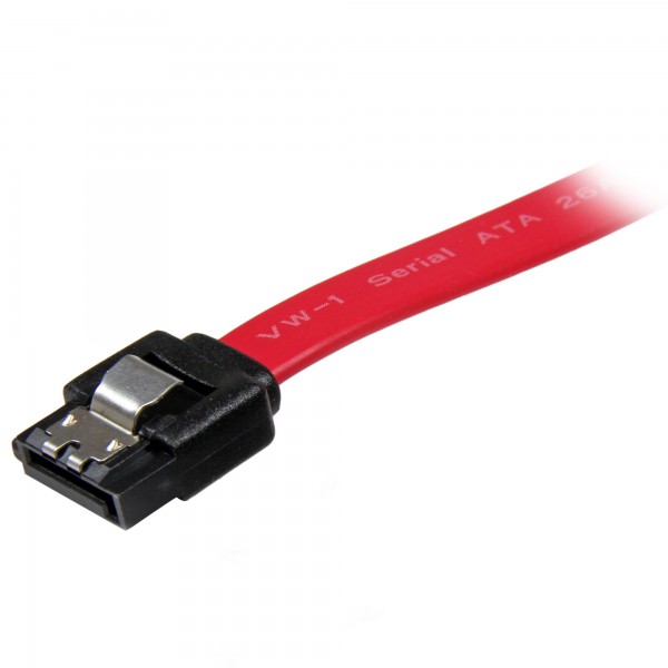 Cable Sata con Cierre de Seguridad A Sata 8 Pulgadas -H,H (LSATA8)