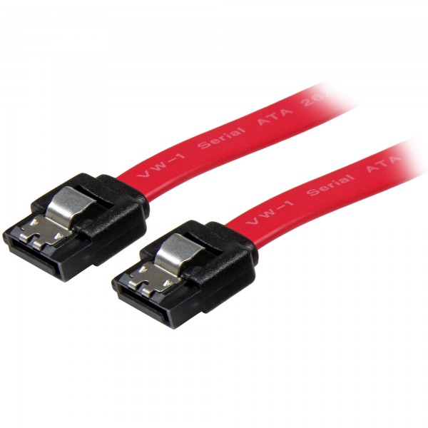 Cable Sata con Cierre de Seguridad A Sata 8 Pulgadas -H,H (LSATA8)