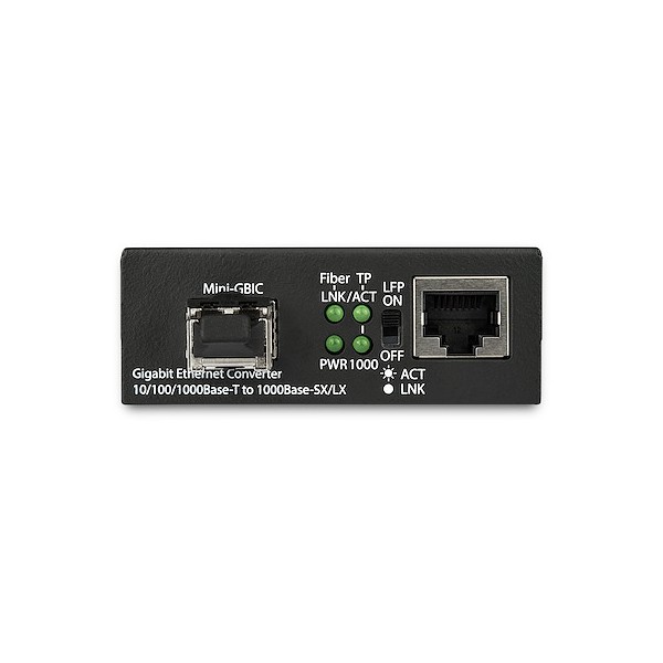 Conversor Compacto De Medios Ethernet Gigabit A Fibra Multimodo Lc - 5 (MCM1110MMLC)