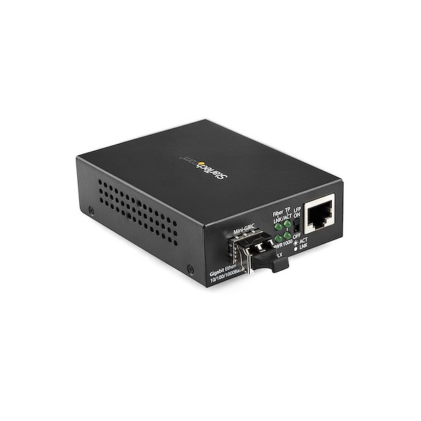 Conversor Compacto De Medios Ethernet Gigabit A Fibra Multimodo Lc - 5 (MCM1110MMLC)