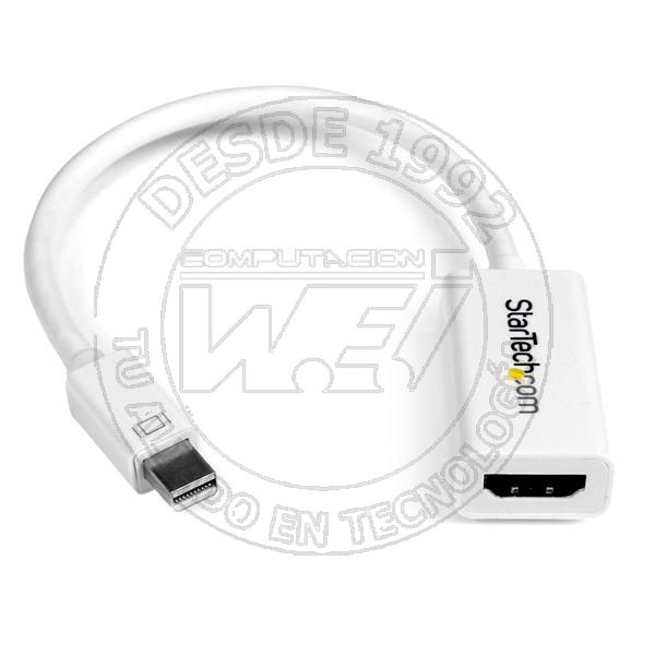 Conversor de Video Mini Displayport A Hdmi con Audio - Adaptador Activ (MDP2HD4KSW)