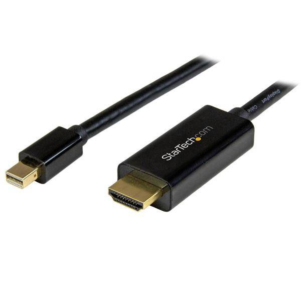 Cable Adaptador Mini Displayport A Hdmi De 3m - 4k 30hz (MDP2HDMM3MB)