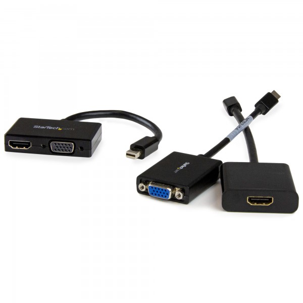 Adaptador Mini Dp de Audiovideo Para Viajes  Conversor Mini Displayp (MDP2HDVGA)