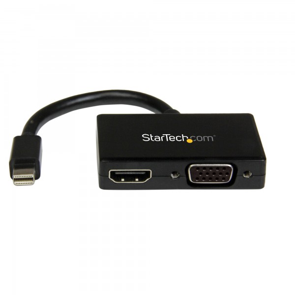 Adaptador Mini Dp de Audiovideo Para Viajes  Conversor Mini Displayp (MDP2HDVGA)