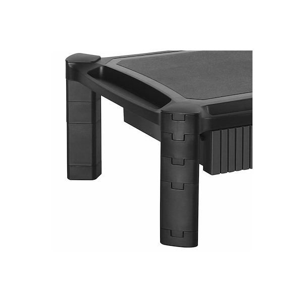 Base con Cajon Para Monitor - de Altura Ajustable con Columnas Apilabl (MONSTADJDL)