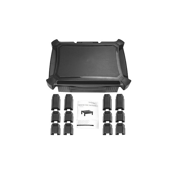 Base con Cajon Para Monitor - de Altura Ajustable con Columnas Apilabl (MONSTADJDL)