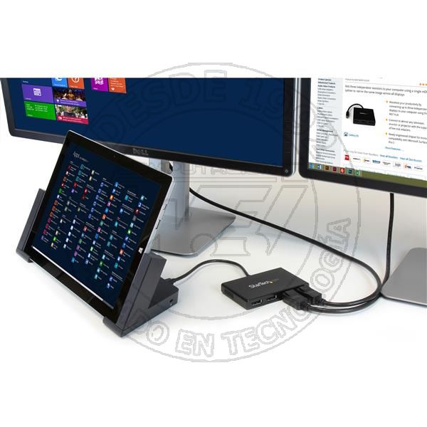Splitter Multiplicador Dp A 4 Puertos Displayport  Hub Mst (MSTDP124DP)