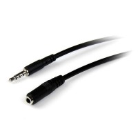 Cable de 2M de Extension Alargador de Auriculares Headset Minijack 3,