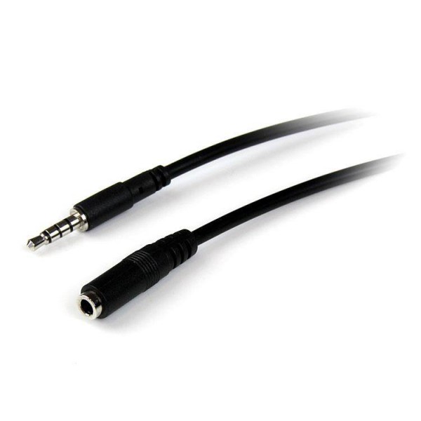 Cable de 2M de Extension Alargador de Auriculares Headset Minijack 3 (MUHSMF2M)