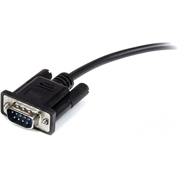 Cable 50cm Extension Directo Straight Through Serie Serial Rs232 Video (MXT10050CMBK)