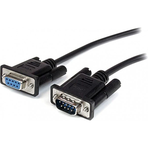 Cable 50cm Extension Directo Straight Through Serie Serial Rs232 Video (MXT10050CMBK)