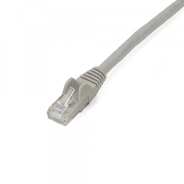 Cable De Red 2m Gris Gigabit Cat6 Ethernet Rj45 Sin Enganche - Snag (N6PATC2MGR)