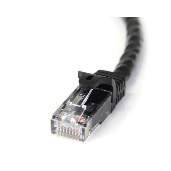 Cable De Red Ethernet Snagless Sin Enganches Cat 6 Cat6 Gigabit 3m - N (N6PATC3MBK)