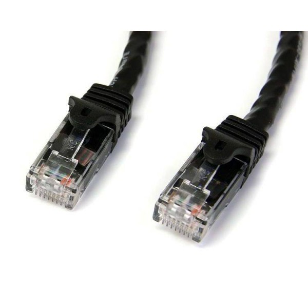 Cable De Red Ethernet Snagless Sin Enganches Cat 6 Cat6 Gigabit 3m - N (N6PATC3MBK)