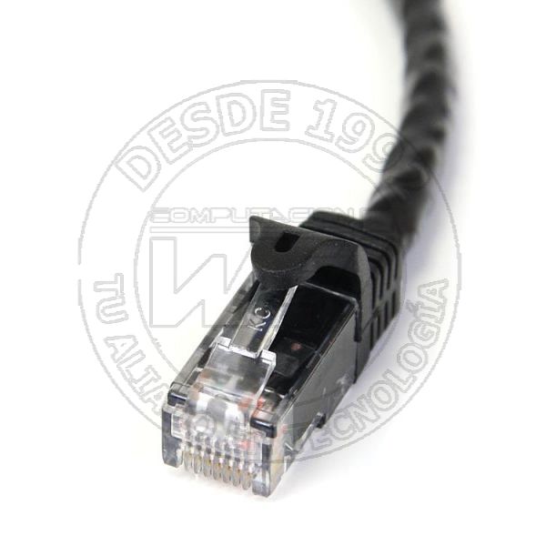 Cable De Red Ethernet Snagless Sin Enganches Cat 6 Cat6 Gigabit 5m - N (N6PATC5MBK)