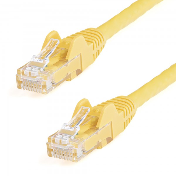 Cable De Red De 5m Amarillo Cat6 Utp Ethernet Gigabit Rj45 Sin Enganch