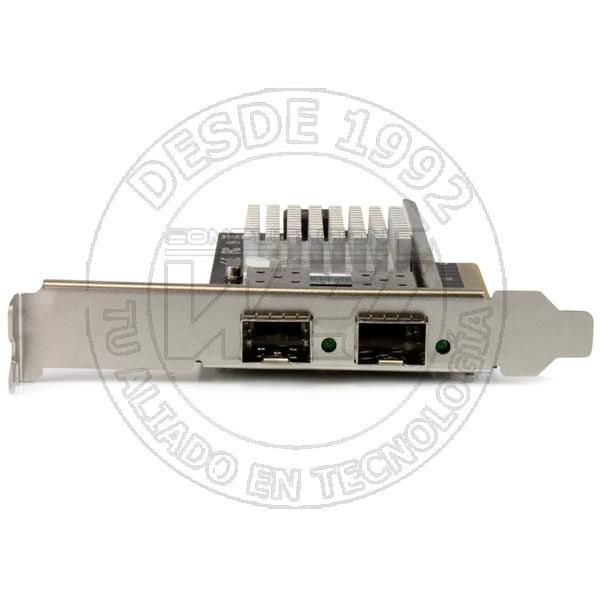 Tarjeta Pci Express De Red De Fibra De 10gb Con 2 Puertos De Sfp+ Abie (PEX20000SFPI)