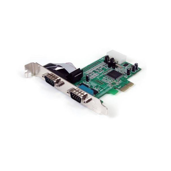 Tarjeta Adaptadora Pci Express Pcie De 2 Puertos Serie Rs232 Db9 Uart