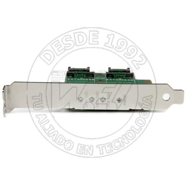 Tarjeta Adaptadora Pci Express 3.0 de 3 Puertos M.2 Para Ssd   1X Nvme (PEXM2SAT32N1)