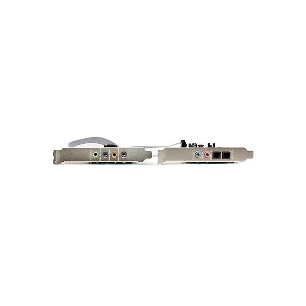 Tarjeta De Sonido Pci Express Con Sonido Envolvente De 7.1 Canales 24b (PEXSOUND7CH)