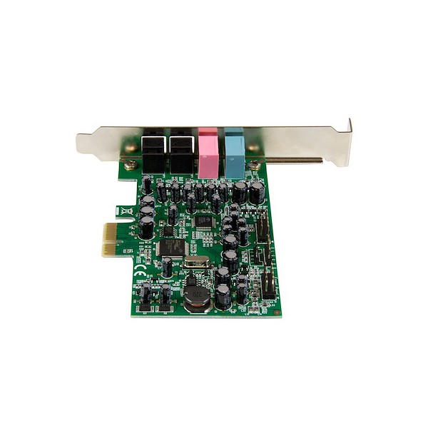 Tarjeta De Sonido Pci Express Con Sonido Envolvente De 7.1 Canales 24b (PEXSOUND7CH)