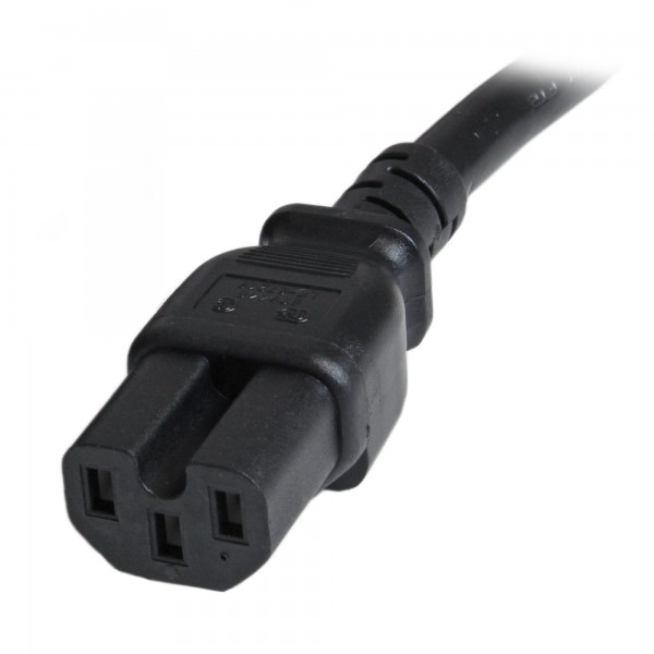 Cable de Poder Pxtc14C153 0.9M C14 Acoplador C15 Acoplador Negro  (PXTC14C153)