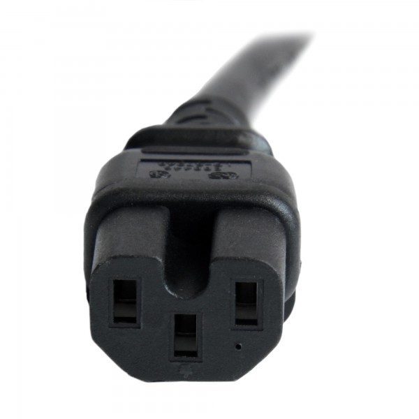 Cable de Poder Pxtc14C153 0.9M C14 Acoplador C15 Acoplador Negro  (PXTC14C153)