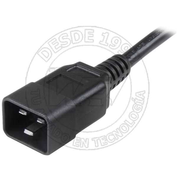 Cable de 1,8M C19 A C20 de Servicio Pesado de 2,5Mm2 Para Alimentacion (PXTC19C20146)