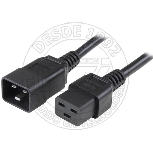 Cable de 1,8M C19 A C20 de Servicio Pesado de 2,5Mm2 Para Alimentacion (PXTC19C20146)