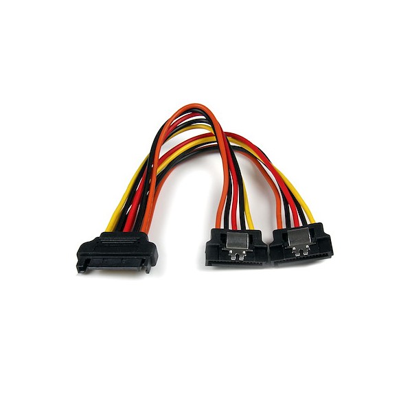 Cable 0,15m Adaptador Bifurcador Divisor Splitter Alimentacion Sata La