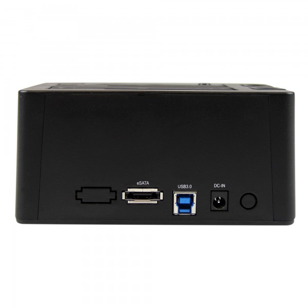 Docking Station Esata Usb 3.0 Con Uasp de 2 Bahias Para Disco Duro O S (SDOCK2U33EB)