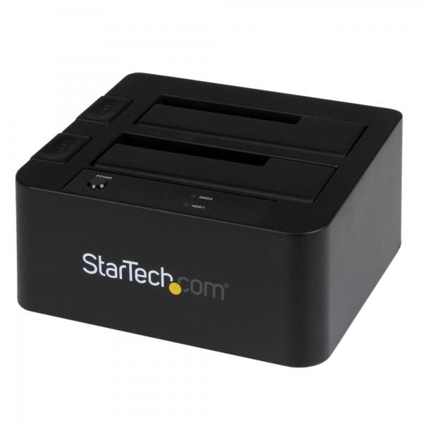 Docking Station Esata Usb 3.0 Con Uasp de 2 Bahias Para Disco Duro O S (SDOCK2U33EB)