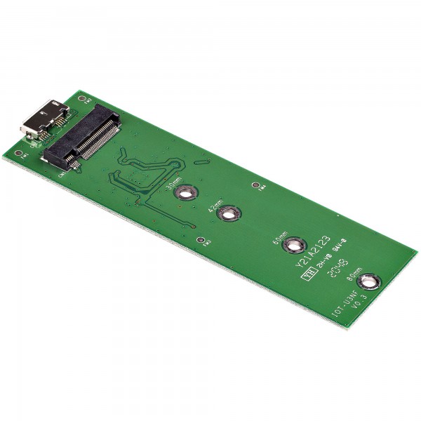 Adaptador Ssd M.2 A USB 3.0 Uasp con Carcasa Protectora - Conversor Ng (SM2NGFFMBU33)