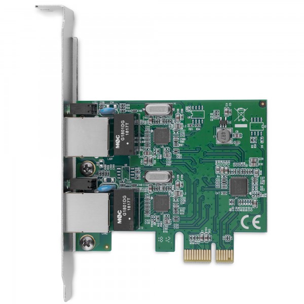 Adaptador Tarjeta De Red Nic Pci Express Pci-E De 2 Puertos Ethernet G (ST1000SPEXD4)