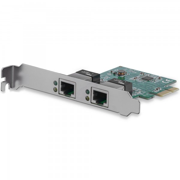 Adaptador Tarjeta De Red Nic Pci Express Pci-E De 2 Puertos Ethernet G (ST1000SPEXD4)