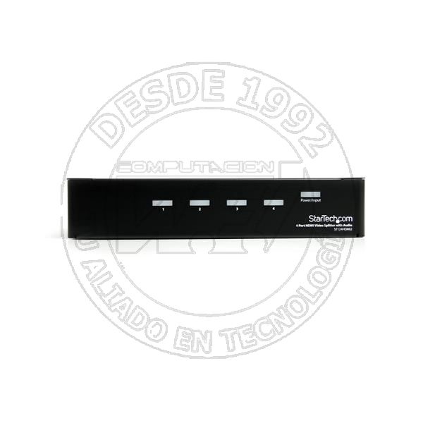 Multiplicador Hdmi De 4 Puertos Y Amplificador De Senal  Splitter  1 (ST124HDMI2)