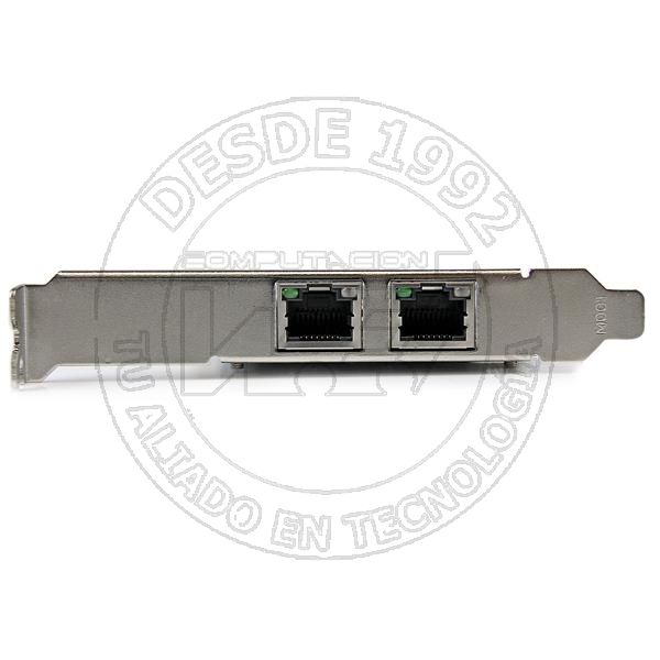 Tarjeta Adaptador de Red Pci Express Pci E Gigabit Ethernet Con 2 Puer (ST2000SPEXI)