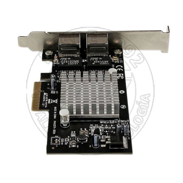 Tarjeta Adaptador de Red Pci Express Pci E Gigabit Ethernet Con 2 Puer (ST2000SPEXI)