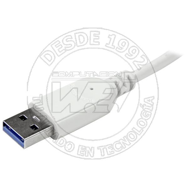 Concentrador Portátil USB 3.0 de 4 Puertos - Hub con Cable Incorporado (ST43004UA)