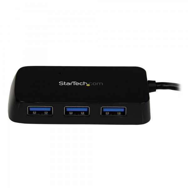 Adaptador Concentrador Hub Ladron USB 3.0 Super Speed Para Laptop de 4 (ST4300MINU3B)