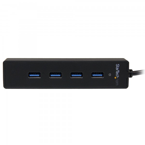 Adaptador Concentrador Hub Ladron USB 3.0 Super Speed Portatil de 4 Pu (ST4300PBU3)