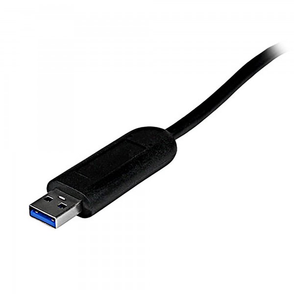 Adaptador Concentrador Hub Ladron USB 3.0 Super Speed Portatil de 4 Pu (ST4300PBU3)
